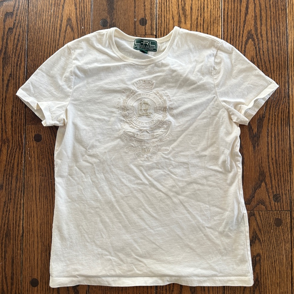 Ralph Lauren Embroidered active tee